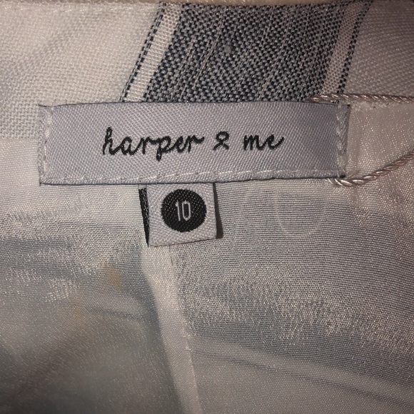 Harper & Me Stripped Jumpsuit - Picture 11 of 12